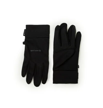 Snow Peak Wind Protection Gloves (Schwarz)
