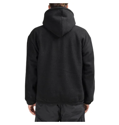 Stüssy Bronson Polar Fleece Hoodie (Schwarz)