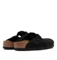 Birkenstock Boston Soft Footbed Suede Leather (Schwarz)