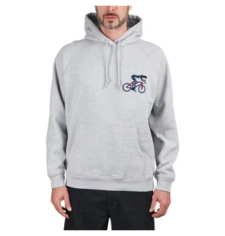 by Parra Cat Defense Hooded Sweatshirt (Grau / Multi)