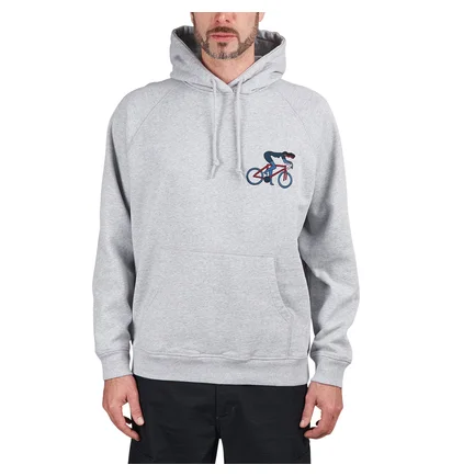 by Parra Cat Defense Hooded Sweatshirt (Grau / Multi)