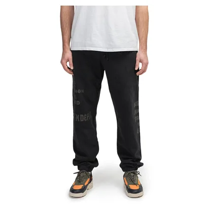 Brain Dead Tonal Type Print Sweatpants (Schwarz)
