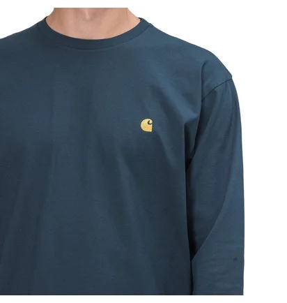 Carhartt WIP L/S Chase Longsleeve (Petrol)