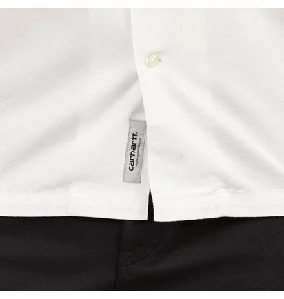 Carhartt WIP short sleeve Lounge Shirt (Weiß)