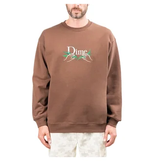 Dime Classic Grass Crewneck (Braun)