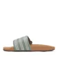 adidas Adilette (Silber / Mint / Braun)