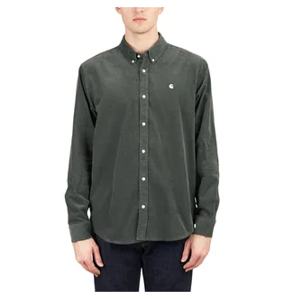 Carhartt WIP Madison Fine Cord Shirt (Grün)