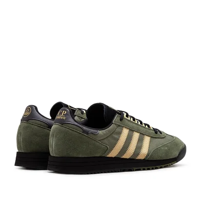 adidas x C.P. Company SL83 SPZL (Grün / Beige)