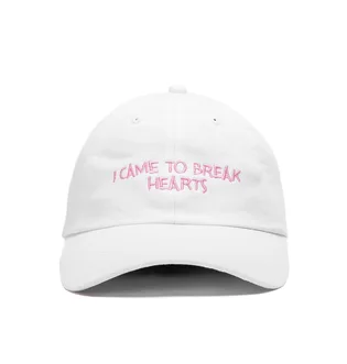 NASASEASONS Cap 'I Came To Break Hearts' (White / Rosa)