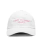 NASASEASONS Cap 'I Came To Break Hearts' (White / Rosa)