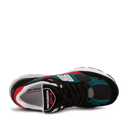 New Balance M 9919SCF - Made in England '.9 Pack' (Schwarz / Rot / Türkis)