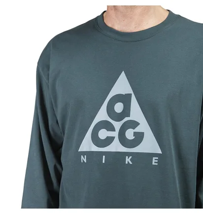 Nike ACG Logo Longsleeve (Dunkelgrün)