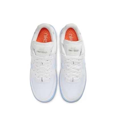 Nike Air Force 1 React QS 'White Ice' (Weiß / Grau / Blau)