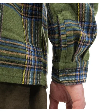 Pleasures Widow Heavyweight Flannel Shirt (Grün)