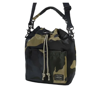 Porter by Yoshida Balloon Sac / Counter Shade Bag (Camo)