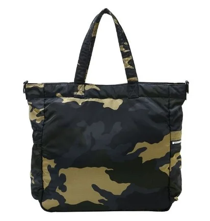 Porter by Yoshida Counter Shade 2 Way Tote Bag (Woodland Khaki)