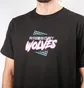 Raised by Wolves Vaporwave T-Shirt (Schwarz)