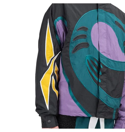 Reebok X Pyer Moss Sankofa Bomber (Schwarz / Teal / Lila)