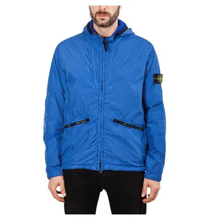 Stone Island Garment Dyed Crinkle Reps NY Jacket (Blau)