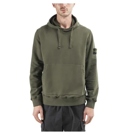 Stone Island Hoodie (Olive)