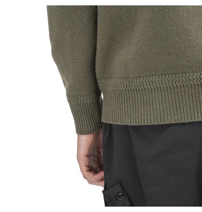 Stone Island Knitted Pullover (Olive)