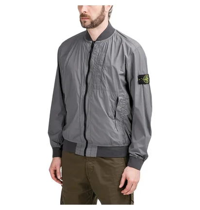 Stone Island Skin Touch Nylon-TC Packable Jacket (Grau)