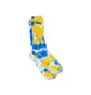 Stüssy Earth DYE Crew Socks (Blau / Gelb)