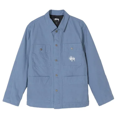 Stüssy Quilted Chore Coat (Blau)