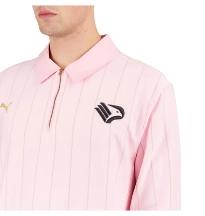 Puma x Palermo F.C. Long Sleeve Polo (Pink)