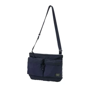 Porter By Yoshida Force Shoulder Bag (Navy)