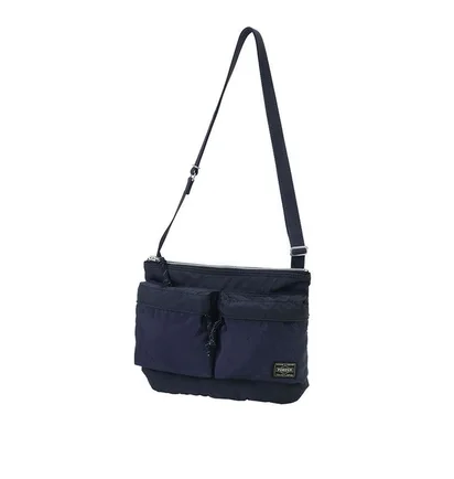 Porter By Yoshida Force Shoulder Bag (Navy)