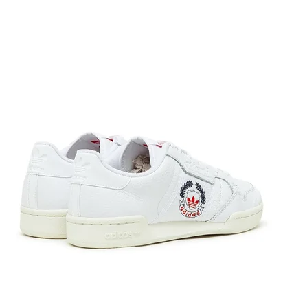 adidas Continental 80 (Weiß / Rot)