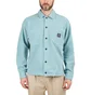 Brain Dead Polar Fleece Climber Shirt (Hellblau)