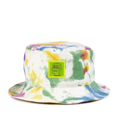 Brain Dead Dyed Canvas Bucket Hat (Multi)