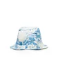 Carne Bollente Night Of The Giving Head Bucket Hat (Blau / Weiß)
