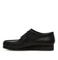Clarks Originals Wallabee Boot Black Leather (Schwarz)