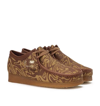 Clarks Originals x Wu Wear Wallabee Lo (Braun)