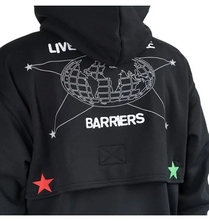 Converse x Barriers Court Ready PO Hoodie (Schwarz)