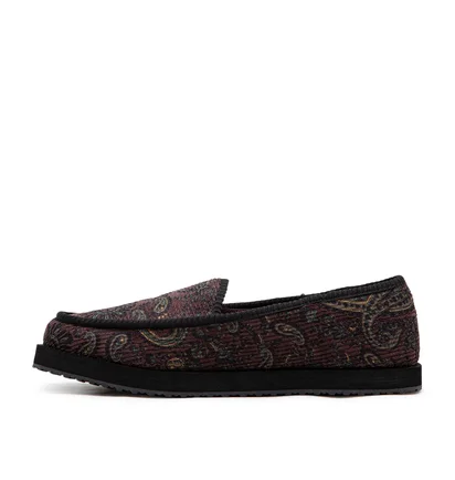 Carhartt WIP Paisley Slippers (Schwarz / Braun)
