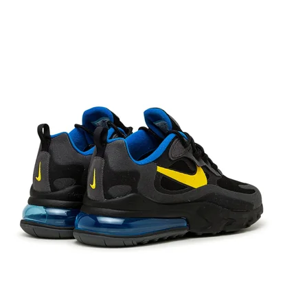 Nike Air Max 270 React (Schwarz / Blau / Gold)