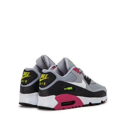 Nike Air Max 90 Mesh GS (Grau / Pink)