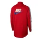 Nike NSW Taped Track Jacket Poly (Rot / Weiß)