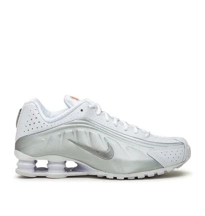 Nike Shox R4 (Weiß / Silber)
