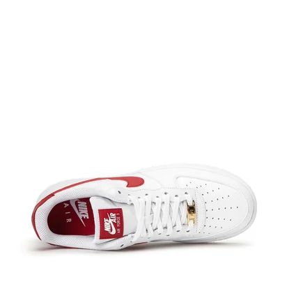 Nike WMNS Air Force 1 '07 (Weiss / Rot)
