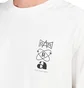 Parra Rest Day Long Sleeve T-Shirt (Weiß)