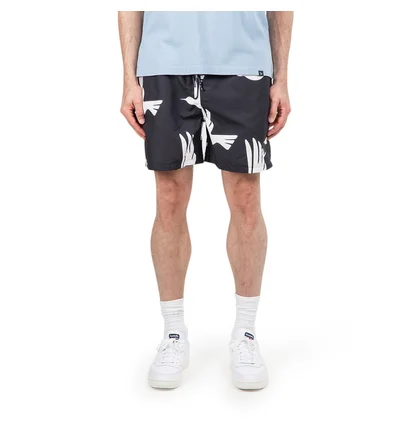 Parra Static Flight Swimshorts (Schwarz / Weiß)