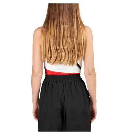 Reebok Classic x Pyer Moss RCPM Bodysuit (Weiß / Schwarz / Rot)