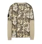 Stone Island Alligator Camo Sweat Shirt (Beige)