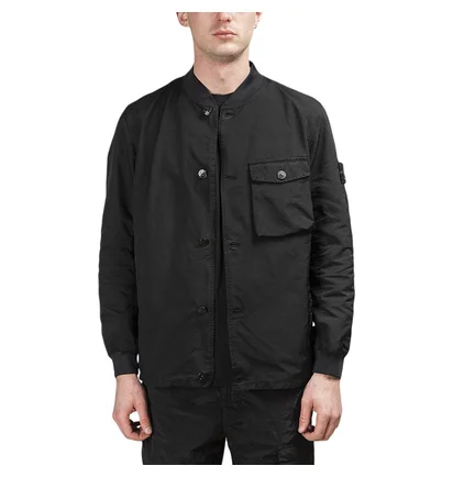 Stone Island David TC Bomber Jacket (Schwarz)