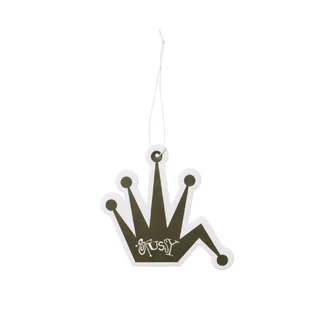 Stüssy Bent Crown Air Freshner (Schwarz)